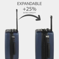 Maleta De Cabina Skpat Lisboa Rígida En Abs Extensible Con Capacidad De 39L Tsa Integrado -Bolsa De Moda azul sku 16092011 00510802 xxl