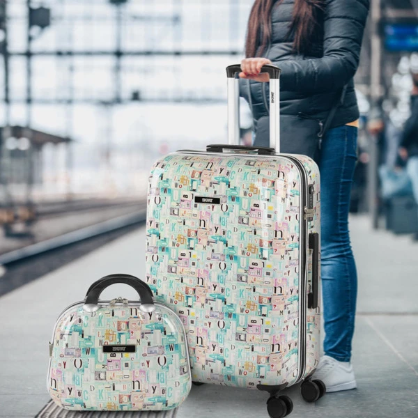 Maletas Mediana Lucca Rigida Con Capacidad De L 2 Maletas Mediana Lucca Rigida Con Capacidad De L - Imagen 2