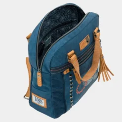 Mochila De Mujer/Hombre Lois Pasadena En Poliéster-Lona-Polipiel -Bolsa De Moda azul sku 16396491 36180167 xxl