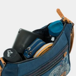 Bolso Bandolera De Mujer/Hombre Lois Pasadena En Poliéster-Lona-Polipiel -Bolsa De Moda azul sku 16396493 38020740 xxl