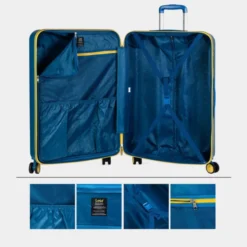 Juego Maletas De Viaje Rígidas Lois Modelo Zión Color Capacidad Del Conjunto 110 L. -Bolsa De Moda azul sku 16428109 06160591 xxl