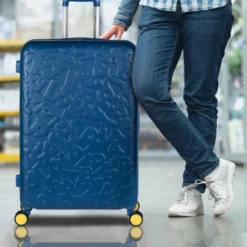 Maleta Grande Rígida Lois Modelo Zion Con Capacidad De 86 L Color -Bolsa De Moda azul sku 16428121 17420528 xxl