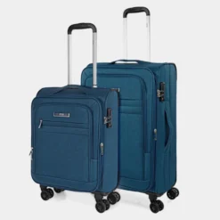 Juego De Maletas 50/60Cm Jaslen Brighton -Bolsa De Moda azul sku 16493126 03520599 xxl