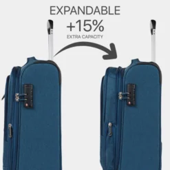 Maleta 60Cm Jaslen Brighton -Bolsa De Moda azul sku 16493136 02250057 xxl