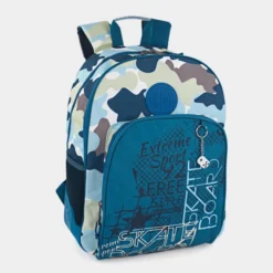 Mochila De Mujer/Hombre Skpat Camo En Poliéster