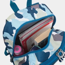 Mochila De Mujer/Hombre Skpat Camo En Poliéster -Bolsa De Moda azul sku 16493158 24550802 xxl