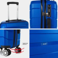 Maletas Mediana Venecia Rigida/Blanda Con Capacidad De 105 L -Bolsa De Moda azul sku 16567084 47530205 xxl