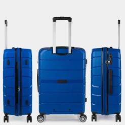 Maletas Mediana Venecia Rigida/Blanda Con Capacidad De 70,6 L -Bolsa De Moda azul sku 16591196 50530251 xxl