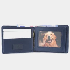 Cartera De Hombre Lois Steller En Lona-Pvc -Bolsa De Moda azul sku 16654472 02050301 xxl