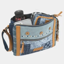 Bolso Bandolera Lois Arcadia -Bolsa De Moda azul sku 16654571 14300425 xxl