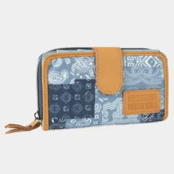 Cartera De Mujer Lois Arcadia En Poliéster-Lona-Denim-Polipiel