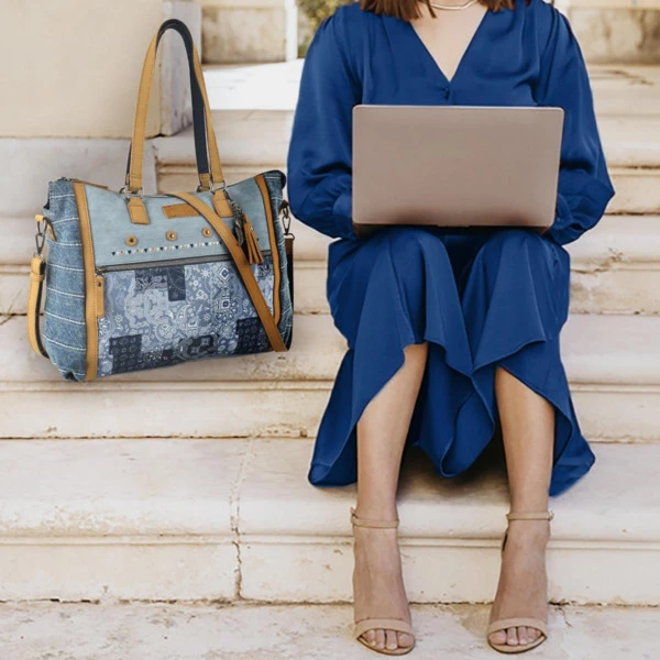 Bolso Shopper Con Bandolera Lois Arcadia 2 Bolso Shopper Con Bandolera Lois Arcadia - Imagen 2