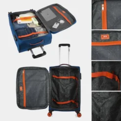 Juego De Maletas 50/60Cm Jaslen Colchester 13 Juego De Maletas 50/60Cm Jaslen Colchester -Bolsa De Moda azulon sku 16667217 08240930 xxl