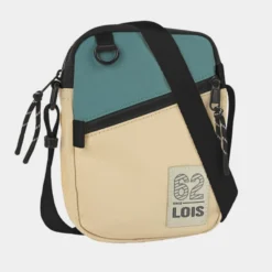 Bandolera De Mujer/Hombre Lois Cedar En Poliéster -Bolsa De Moda beige kaki sku 16663414 33260212 xxl