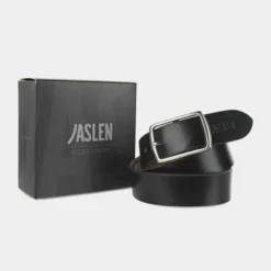 Cinturon Reversible 35Mm Piel Genui Jaslen Cinturones Jaslen -Bolsa De Moda beige negro 90 sku 16646149 31550147 xxl