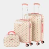 Maletas Mediana Polka Dots Rigida/Blanda Con Capacidad De 65 L
