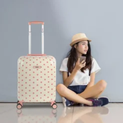 Maletas De Cabina Polka Dots Rigida/Blanda Con Capacidad De 37 L -Bolsa De Moda beige sku 16041800 07060854 xxl