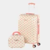 Maletas Mediana Polka Dots Rigida/Blanda Con Capacidad De 0 L