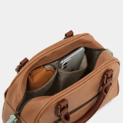 Bolso Con Bandolera De Mujer/Hombre Skpat Leaves En Polipiel -Bolsa De Moda beige sku 16064817 07440107 xxl