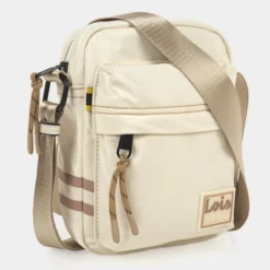 Bandolera De Mujer/Hombre Lois Howson En Poliéster -Bolsa De Moda beige sku 16663395 20320723 xxl