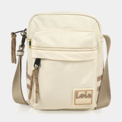 Bandolera De Mujer/Hombre Lois Howson En Poliéster -Bolsa De Moda beige sku 16663395 20370426 xxl