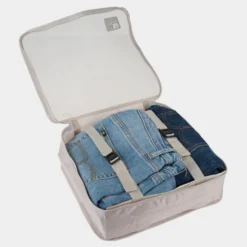 Bolsas Organizadoras 9Pz De Mujer/Hombre Itaca Spey En Poliéster -Bolsa De Moda beige sku 16667262 48260430 xxl