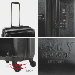 Dkny-904 Maleta 60Cm New Yorker -Bolsa De Moda black metallic sku 16663528 35040715 xxl