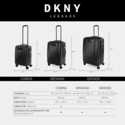 Dkny-641 Maleta 60Cm Six For One -Bolsa De Moda blackgold sku 16663522 32540107 xxl