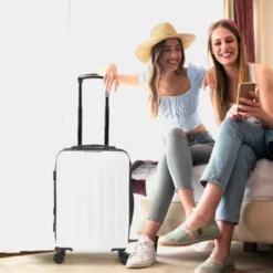 Maleta De Cabina Skpat Lisboa Rígida En Abs Extensible Con Capacidad De 39L Tsa Integrado