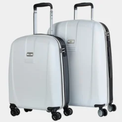 Juego De Maletas (Cabina Y Mediana) Bucarest Rígidas Con Capacidad De 95 L