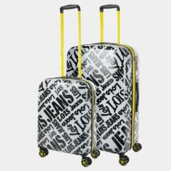 Lois Juego De 2 Maletas (Cabina Y Grande) Kenner Rigida -Bolsa De Moda blanco negro sku 16654433 23210399 xxl