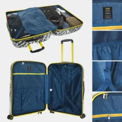 Maleta 70Cm Lois Kenner -Bolsa De Moda blanco negro sku 16654442 36430229 xxl