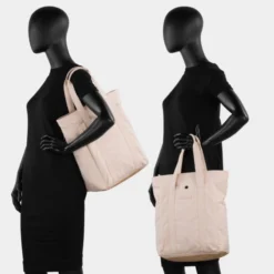 Bolso Tote De Mujer/Hombre Skechers Skechers Ss21 En Lona Algodón Waterproof -Bolsa De Moda blanco palido sku 16065195 06230036 xxl