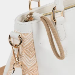 Bolso Con Bandolera De Mujer/Hombre Skpat Basilea En Polipiel-Polipropileno -Bolsa De Moda blanco sku 16064841 44240359 xxl