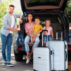 Maletas Mediana Elba Rigida Con Capacidad De L -Bolsa De Moda blanco sku 16438068 53040134 xxl