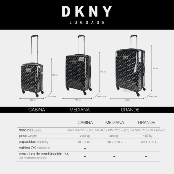 Dkny-905 Maleta 70Cm On Repeat 4 Dkny-905 Maleta 70Cm On Repeat - Imagen 4