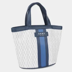 Dkny-636 Mini Tote Signature Stripe