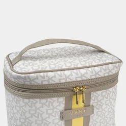 Dkny-636 Neceser Viaje Sign.Stripe -Bolsa De Moda brege combo sku 16663847 29120503 xxl