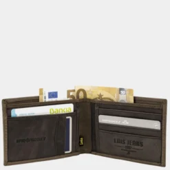 Cartera De Hombre Lois Knight Color En Piel Con Rfid -Bolsa De Moda camel sku 16041952 09320862 xxl