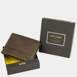 Cartera De Hombre Lois Knight Color En Piel Con Rfid -Bolsa De Moda camel sku 16041952 09330996 xxl