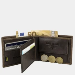 Cartera De Hombre Lois Knight Color En Piel Con Rfid -Bolsa De Moda camel sku 16041958 49040362 xxl