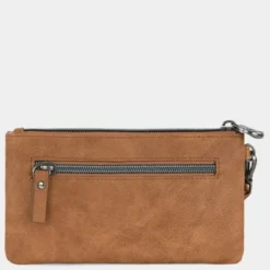Cartera De Mujer Lois Redwood Color En Piel Pu Bordada Con Asa De Mano -Bolsa De Moda camel sku 16144165 25160806 xxl