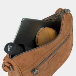 Bolso Bandolera Para Mujer Tipo Góndola Lois Redwood Color -Bolsa De Moda camel sku 16437977 15470020 xxl