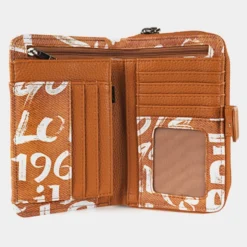 Cartera De Mujer Lois Words En Polipiel -Bolsa De Moda camel sku 16654531 19470730 xxl