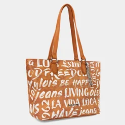 Bolso Shopper Lois Words -Bolsa De Moda camel sku 16654537 32170894 xxl