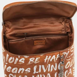 Mochila Lois Words -Bolsa De Moda camel sku 16654539 33410584 xxl