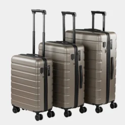 Juego De Maletas 50/60/70 Cms Jaslen Viena En Abs Con Capacidad De 177L 20 Juego De Maletas 50/60/70 Cms Jaslen Viena En Abs Con Capacidad De 177L -Bolsa De Moda champagne sku 16092000 11270500 xxl