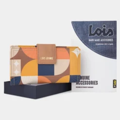 Cartera De Piel De Mujer Lois Mirage En Piel -Bolsa De Moda circles sku 16679448 20050552 xxl