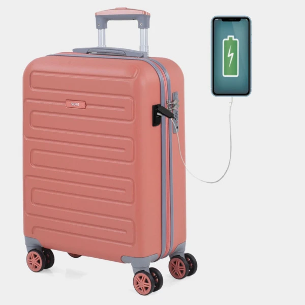 Maleta De Cabina Monaco Rígida En Abs Con Capacidad De 35L Con Candado Tsa Y Usb 6 Maleta De Cabina Monaco Rígida En Abs Con Capacidad De 35L Con Candado Tsa Y Usb - Imagen 6