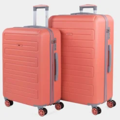 Juego De Maletas (Mediana Y Grande) Monaco En Abs Extensibles Con Capacidad De 162 L Con Tsa -Bolsa De Moda coral sku 16161724 30120243 xxl